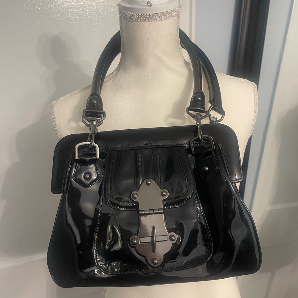 Tracy Reese black Patton bag
